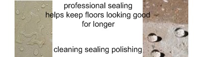 stone floor sealing