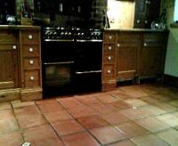 quarry mexican porcelain floor tiles cleaned and sealed