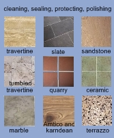 cleaning sealing protecting polishing stone and tile hard floors