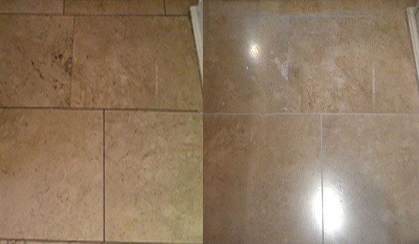 Travertine floor cleaning in Nottingham Leicestershire Lincolnshire