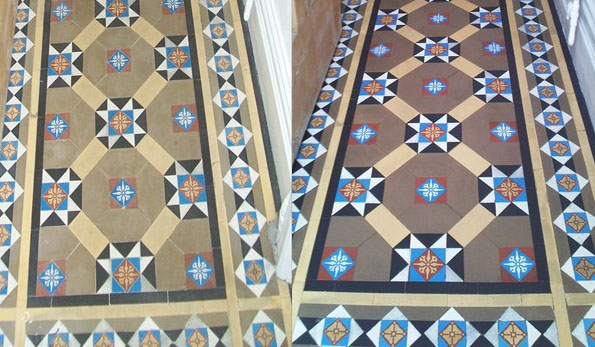 Minton victorian floor cleaning